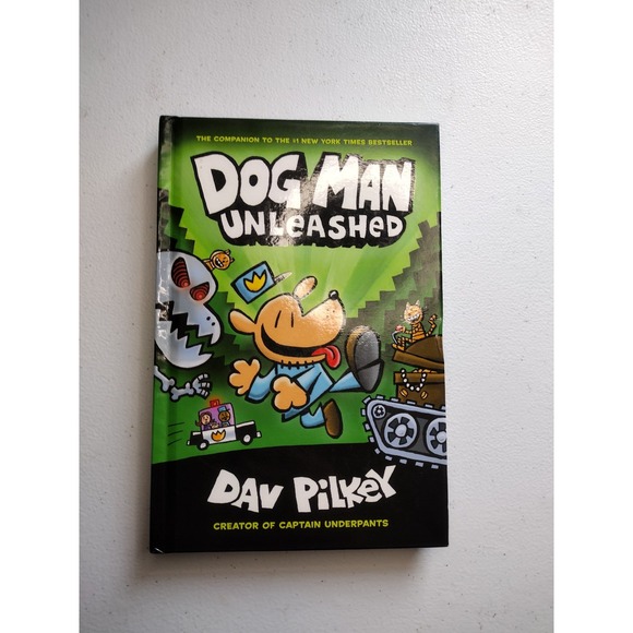 Scholastic Other - Dog Man‎ unleashed hardcover book by Dav pilkey